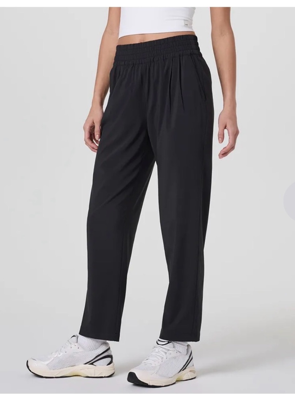 Vuori women’s xl Villa ankle pants black athleisure vw4206 lightweight‎